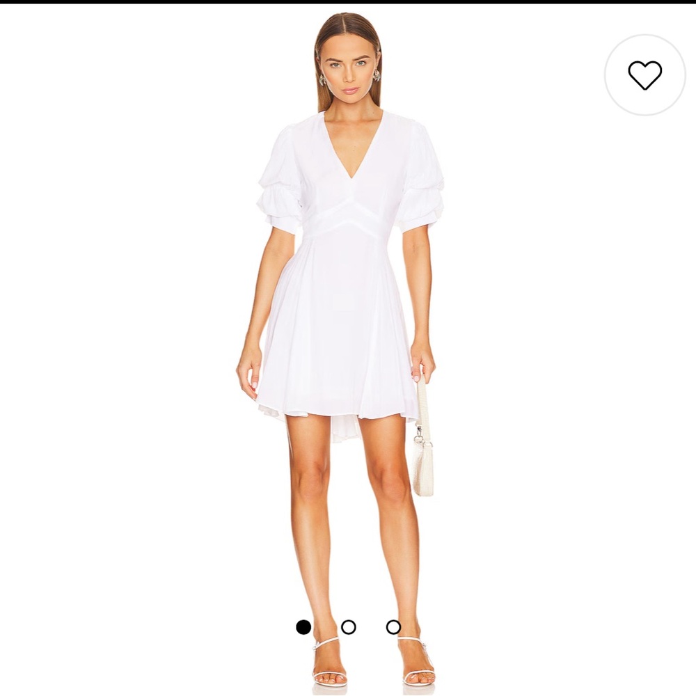 1 State white dress
